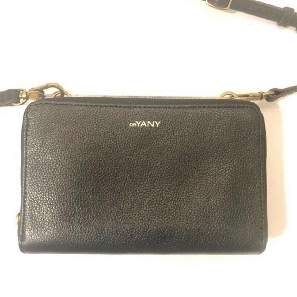 Oryany Python Embossed Leather Black Crossbody Bag - image 6